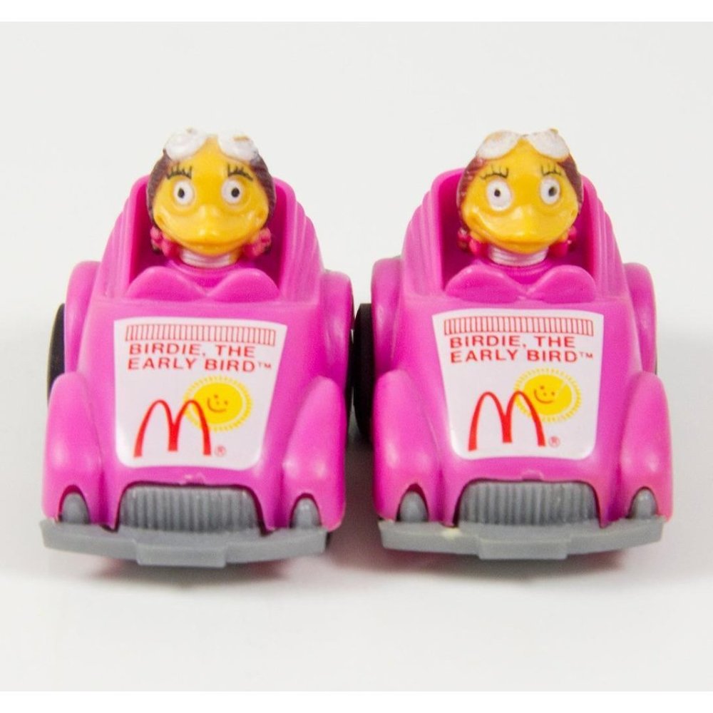 2 Vintage McDonald's Fast Macs 1985 #129900 Birdie The Early Bird Sun Cruiser